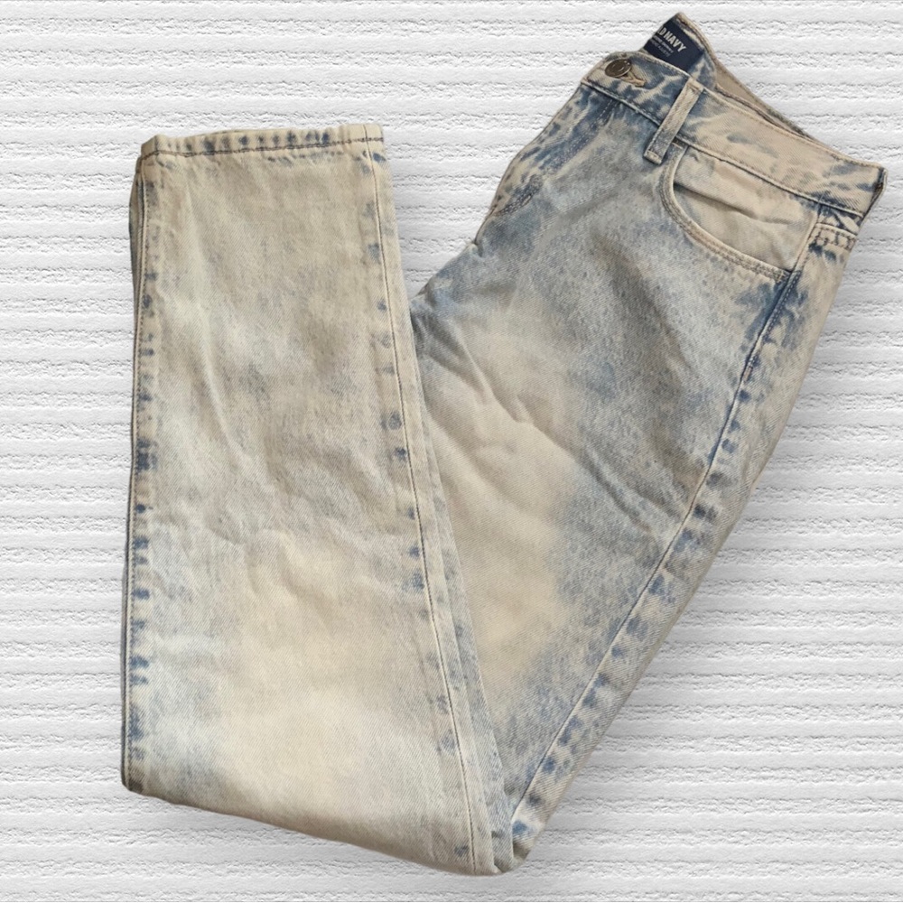 Old Navy Acid Wash Boyfrend Skinny Jeans